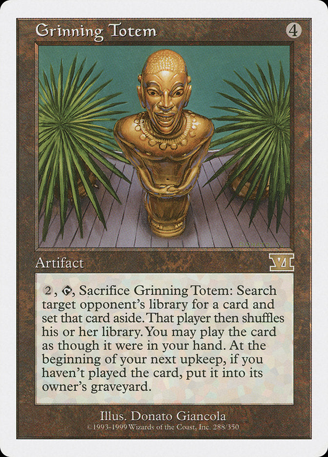 Grinning Totem [Classic Sixth Edition] | Shuffle n Cut Hobbies & Games