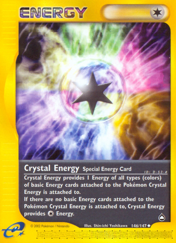 Crystal Energy (146/147) [Aquapolis] | Shuffle n Cut Hobbies & Games