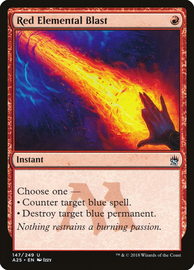 Red Elemental Blast [Masters 25] | Shuffle n Cut Hobbies & Games