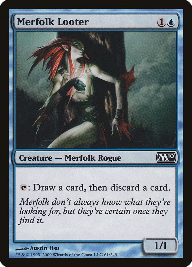 Merfolk Looter [Magic 2010] | Shuffle n Cut Hobbies & Games