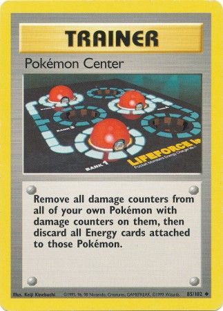 Pokemon Center (85/102) [Base Set Unlimited] | Shuffle n Cut Hobbies & Games