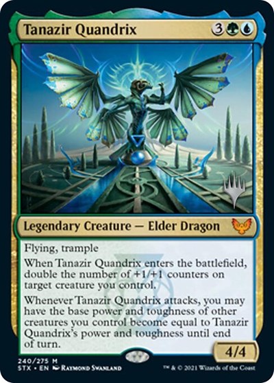 Tanazir Quandrix (Promo Pack) [Strixhaven: School of Mages Promos] | Shuffle n Cut Hobbies & Games