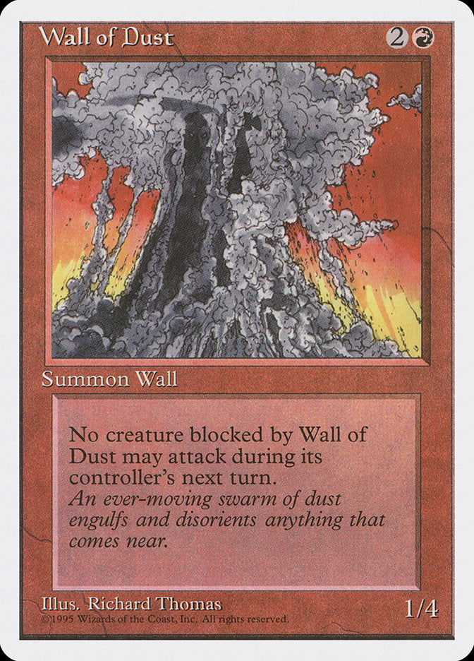 Wall of Dust [Fourth Edition] | Shuffle n Cut Hobbies & Games