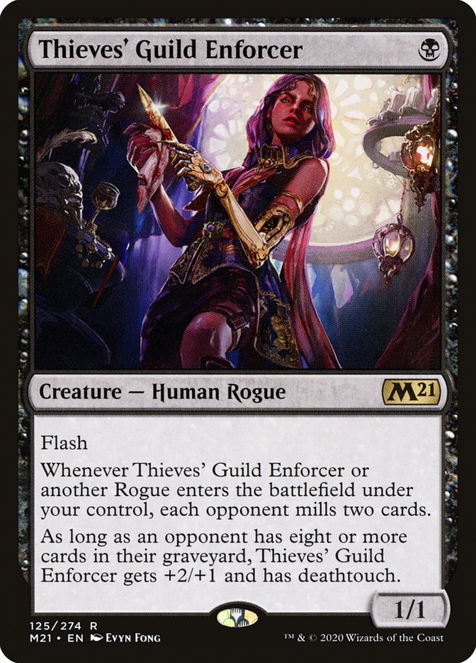 Thieves' Guild Enforcer [Core Set 2021] | Shuffle n Cut Hobbies & Games