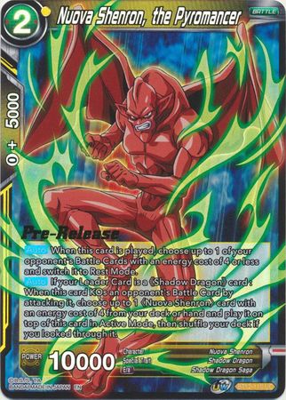 Nuova Shenron, the Pyromancer (BT12-110) [Vicious Rejuvenation Prerelease Promos] | Shuffle n Cut Hobbies & Games