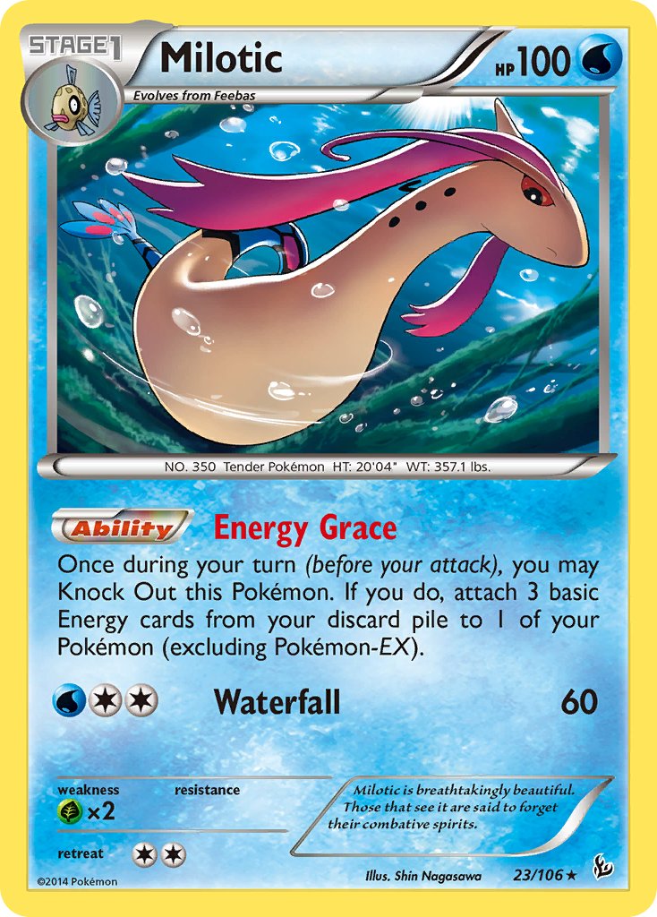 Milotic (23/106) (Theme Deck Exclusive) [XY: Flashfire] | Shuffle n Cut Hobbies & Games