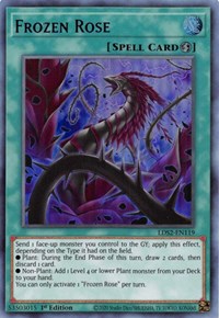 Frozen Rose (Purple) [LDS2-EN119] Ultra Rare | Shuffle n Cut Hobbies & Games