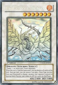 Black Rose Dragon [CSOC-EN039] Ghost Rare | Shuffle n Cut Hobbies & Games