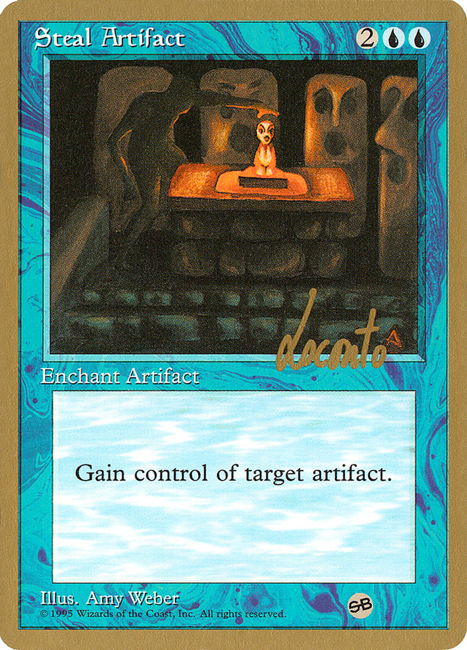 Steal Artifact (Michael Loconto) (SB) [Pro Tour Collector Set] | Shuffle n Cut Hobbies & Games