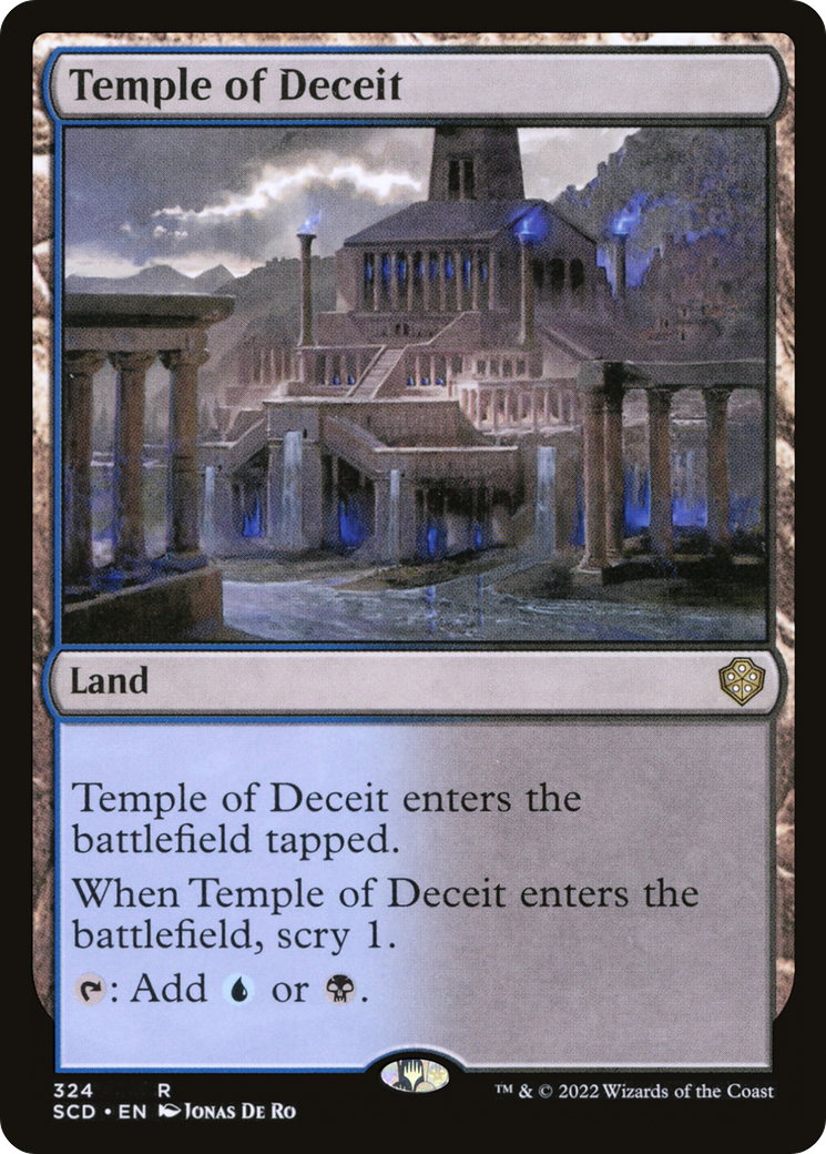 Temple of Deceit [Starter Commander Decks] | Shuffle n Cut Hobbies & Games