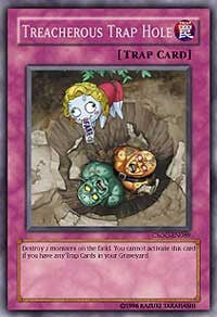 Treacherous Trap Hole [CSOC-EN089] Secret Rare | Shuffle n Cut Hobbies & Games