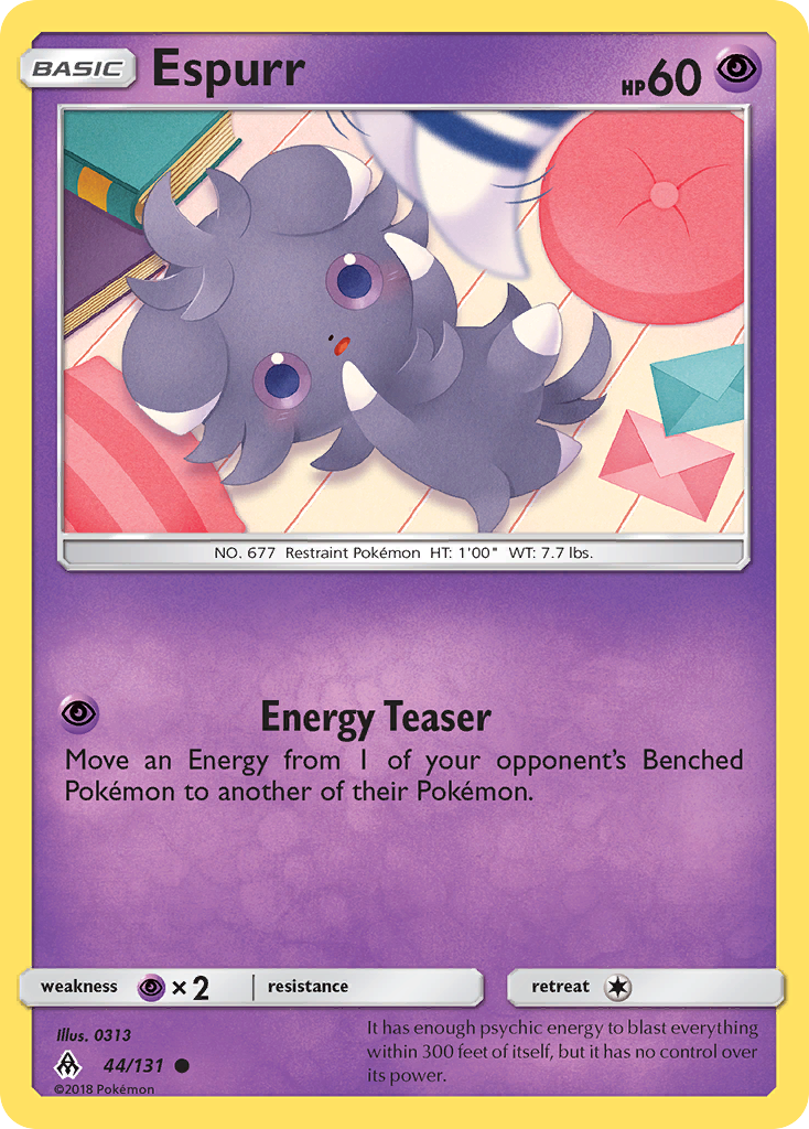 Espurr (44/131) [Sun & Moon: Forbidden Light] | Shuffle n Cut Hobbies & Games