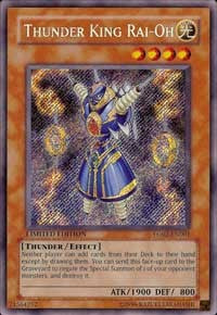 Thunder King Rai-Oh [YG02-EN001] Secret Rare | Shuffle n Cut Hobbies & Games