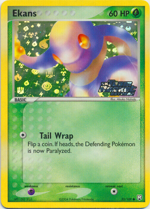 Ekans (55/109) (Stamped) [EX: Team Rocket Returns] | Shuffle n Cut Hobbies & Games