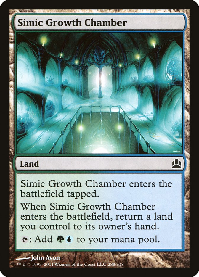 Simic Growth Chamber [Commander 2011] | Shuffle n Cut Hobbies & Games