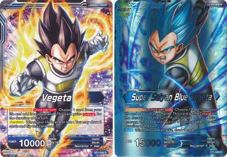 Vegeta // Super Saiyan Blue Vegeta [BT1-028] | Shuffle n Cut Hobbies & Games