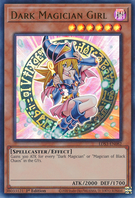 Dark Magician Girl [LDS3-EN082] Ultra Rare | Shuffle n Cut Hobbies & Games