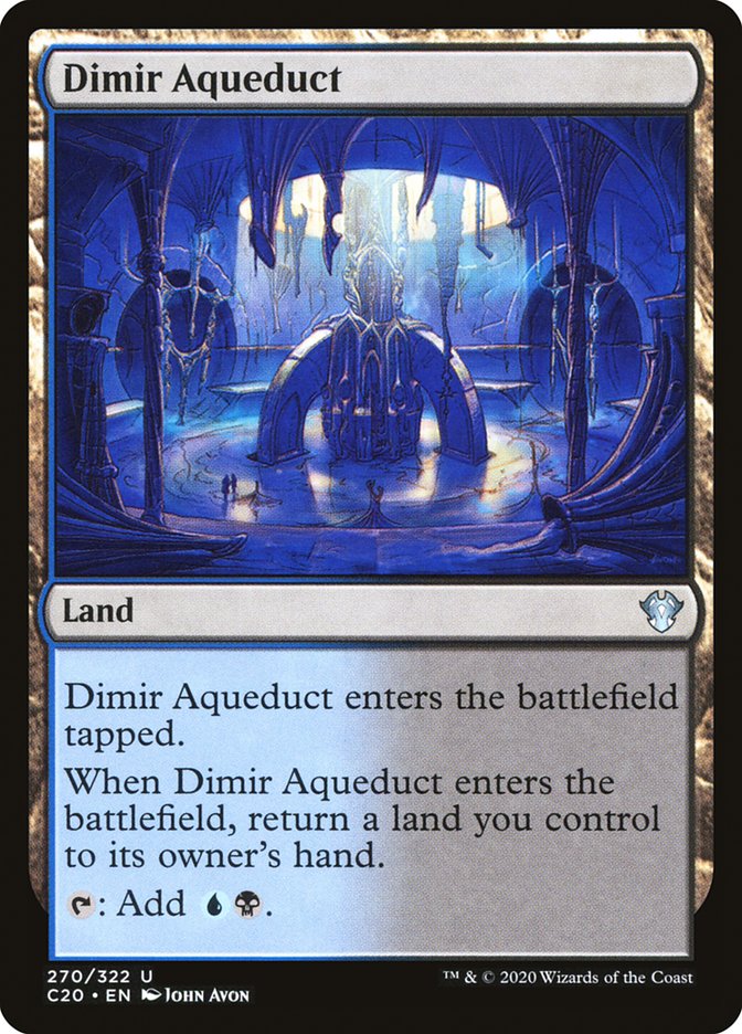 Dimir Aqueduct [Commander 2020] | Shuffle n Cut Hobbies & Games