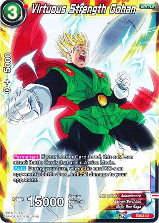 Virtuous Strength Gohan [EX03-03] | Shuffle n Cut Hobbies & Games