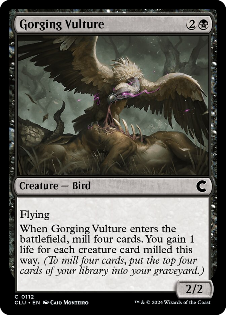 Gorging Vulture [Ravnica: Clue Edition] | Shuffle n Cut Hobbies & Games