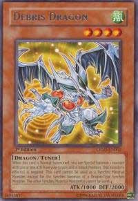 Debris Dragon [CRMS-EN002] Rare | Shuffle n Cut Hobbies & Games