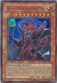 Arcanite Magician/Assault Mode [CRMS-EN021] Ultra Rare | Shuffle n Cut Hobbies & Games