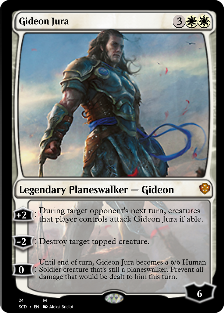 Gideon Jura [Starter Commander Decks] | Shuffle n Cut Hobbies & Games