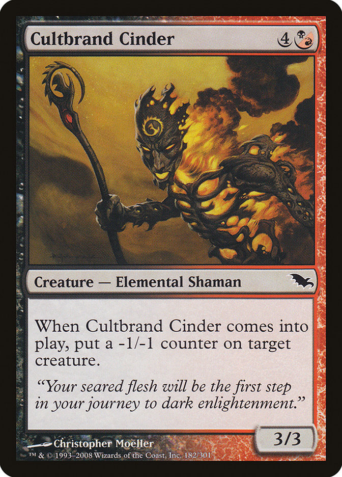 Cultbrand Cinder [Shadowmoor] | Shuffle n Cut Hobbies & Games