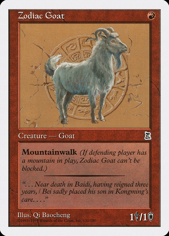 Zodiac Goat [Portal Three Kingdoms] | Shuffle n Cut Hobbies & Games