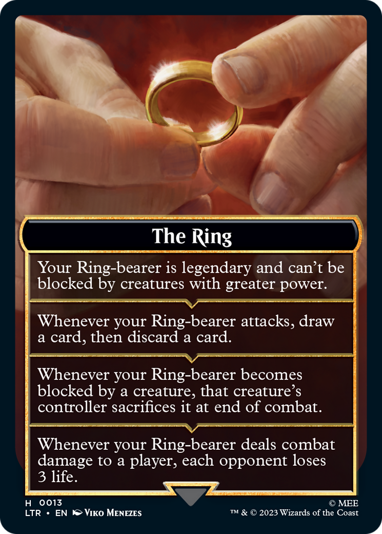 The Ring [The Lord of the Rings: Tales of Middle-Earth Tokens] | Shuffle n Cut Hobbies & Games