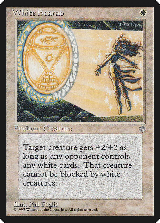 White Scarab [Ice Age] | Shuffle n Cut Hobbies & Games