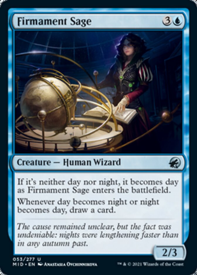 Firmament Sage [Innistrad: Midnight Hunt] | Shuffle n Cut Hobbies & Games