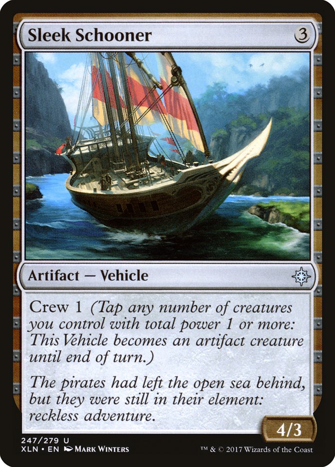 Sleek Schooner [Ixalan] | Shuffle n Cut Hobbies & Games