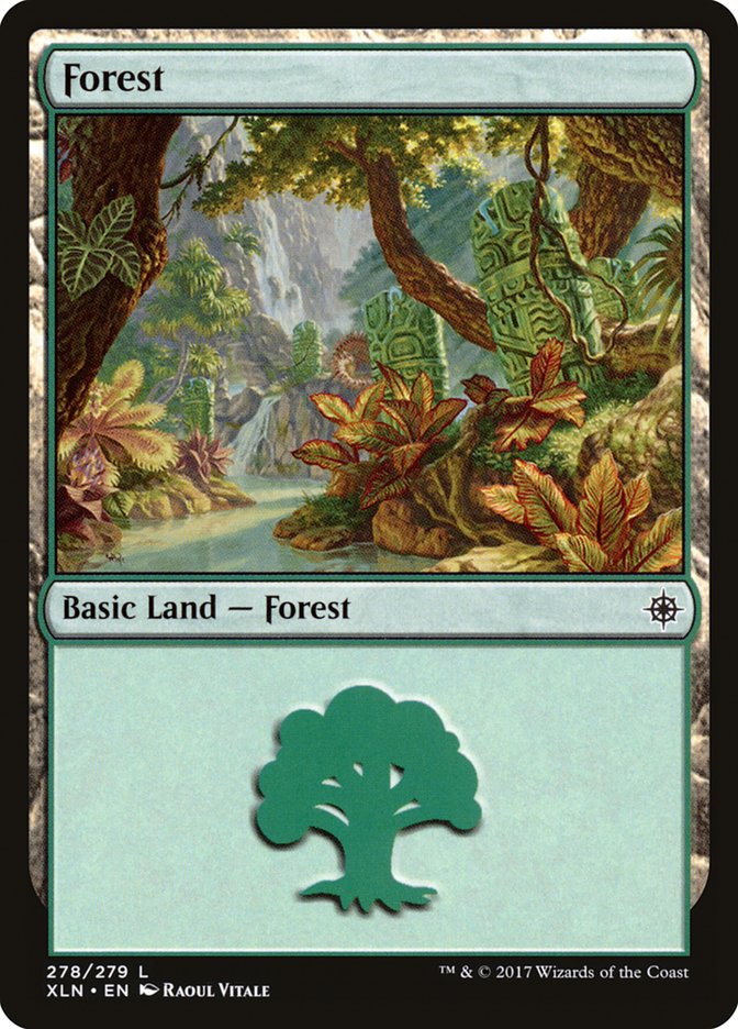 Forest (278) [Ixalan] | Shuffle n Cut Hobbies & Games