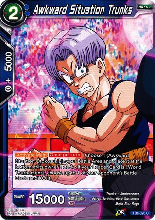 Awkward Situation Trunks [TB2-026] | Shuffle n Cut Hobbies & Games