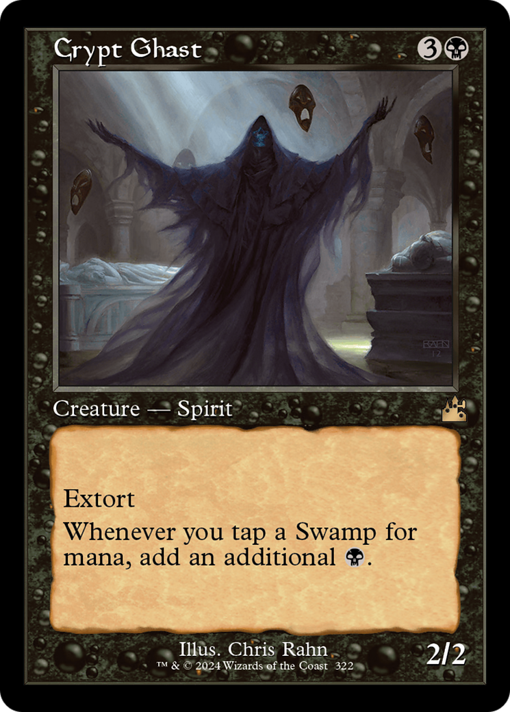 Crypt Ghast (Retro Frame) [Ravnica Remastered] | Shuffle n Cut Hobbies & Games