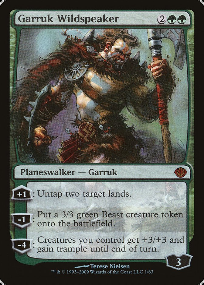 Garruk Wildspeaker [Duel Decks: Garruk vs. Liliana] | Shuffle n Cut Hobbies & Games