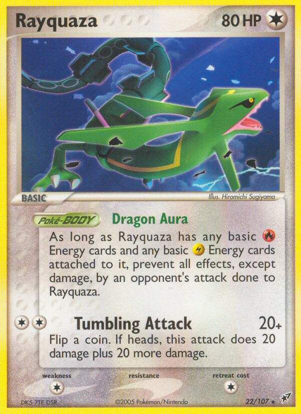 Rayquaza (22/107) [EX: Deoxys] | Shuffle n Cut Hobbies & Games