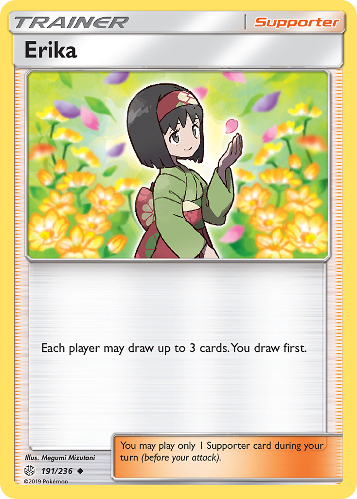 Erika (191/236) [Sun & Moon: Cosmic Eclipse] | Shuffle n Cut Hobbies & Games