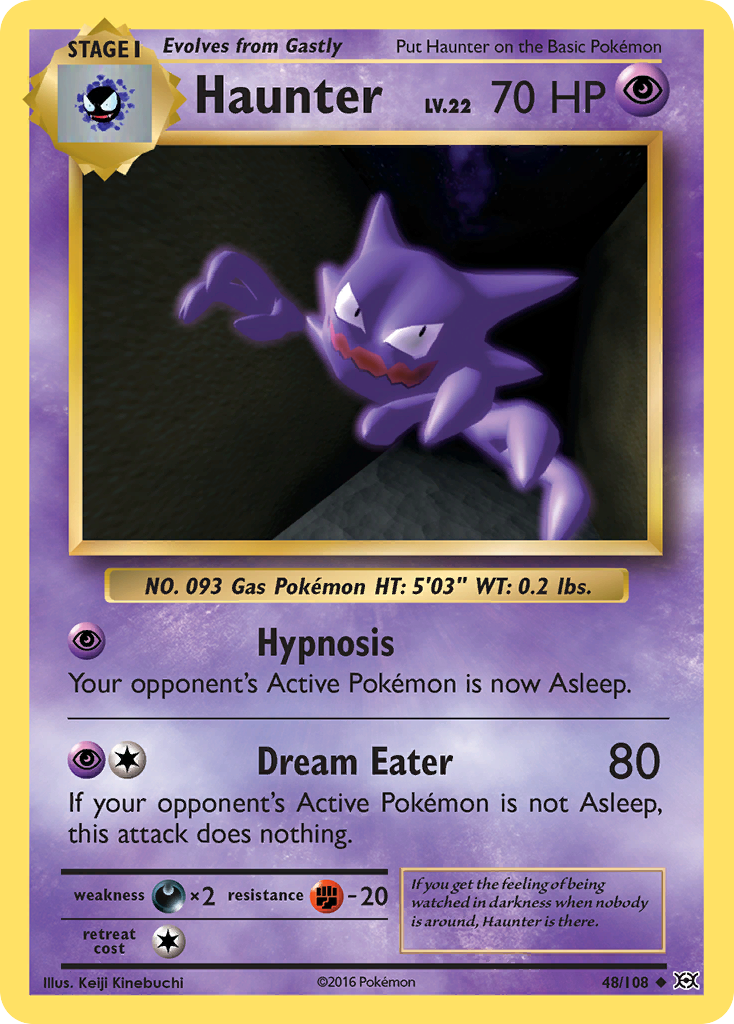 Haunter (48/108) [XY: Evolutions] | Shuffle n Cut Hobbies & Games