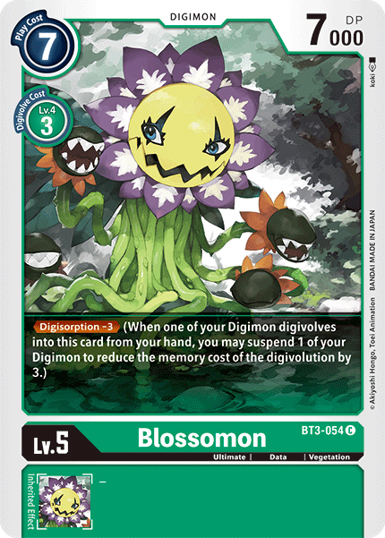 Blossomon [BT3-054] [Release Special Booster Ver.1.5] | Shuffle n Cut Hobbies & Games