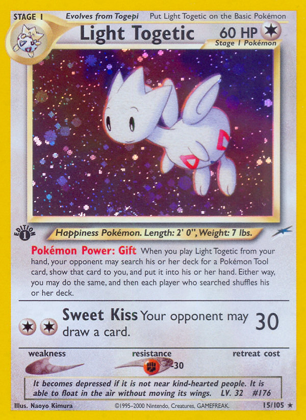 Light Togetic (15/105) [Neo Destiny 1st Edition] | Shuffle n Cut Hobbies & Games