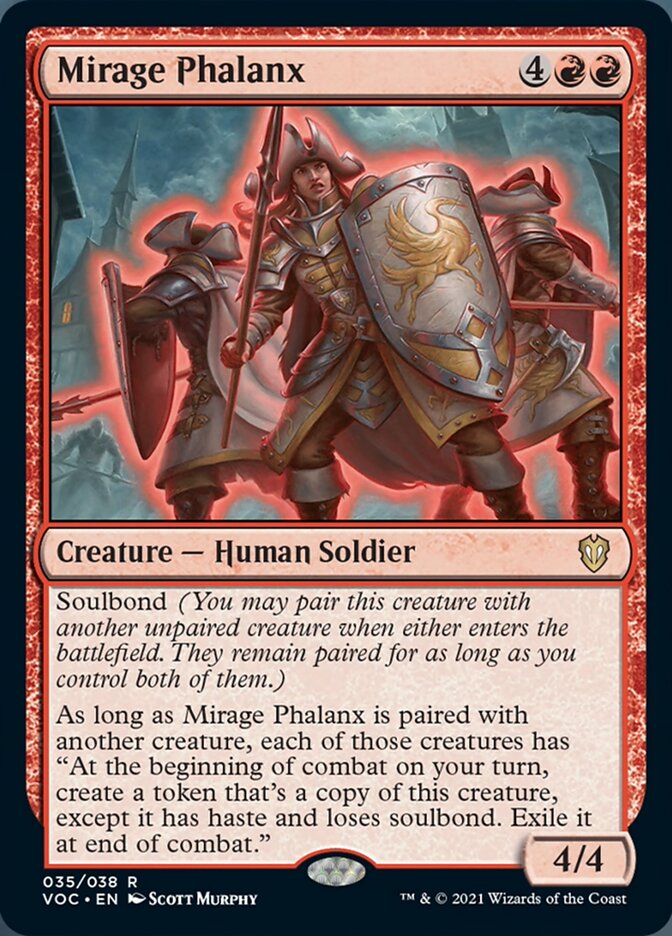 Mirage Phalanx [Innistrad: Crimson Vow Commander] | Shuffle n Cut Hobbies & Games