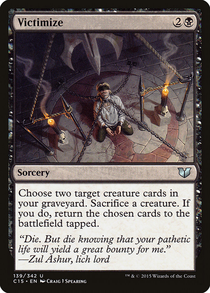 Victimize [Commander 2015] | Shuffle n Cut Hobbies & Games