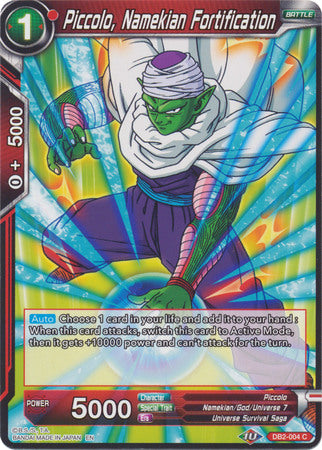 Piccolo, Namekian Fortification [DB2-004] | Shuffle n Cut Hobbies & Games