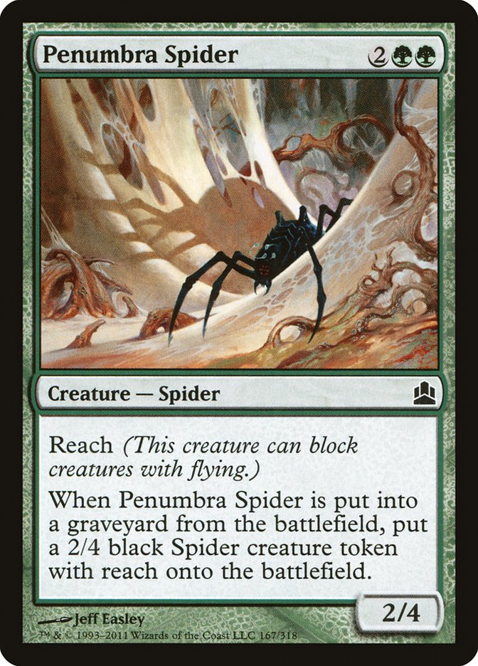 Penumbra Spider [Commander 2011] | Shuffle n Cut Hobbies & Games