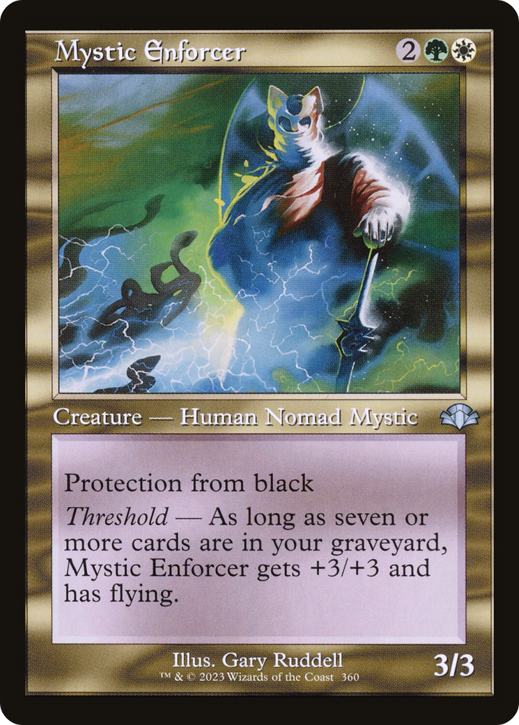 Mystic Enforcer (Retro) [Dominaria Remastered] | Shuffle n Cut Hobbies & Games