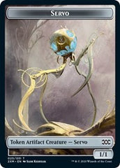 Servo // Soldier Double-Sided Token [Double Masters Tokens] | Shuffle n Cut Hobbies & Games