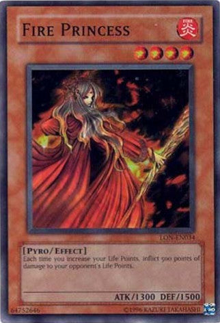 Fire Princess [LON-EN034] Super Rare | Shuffle n Cut Hobbies & Games