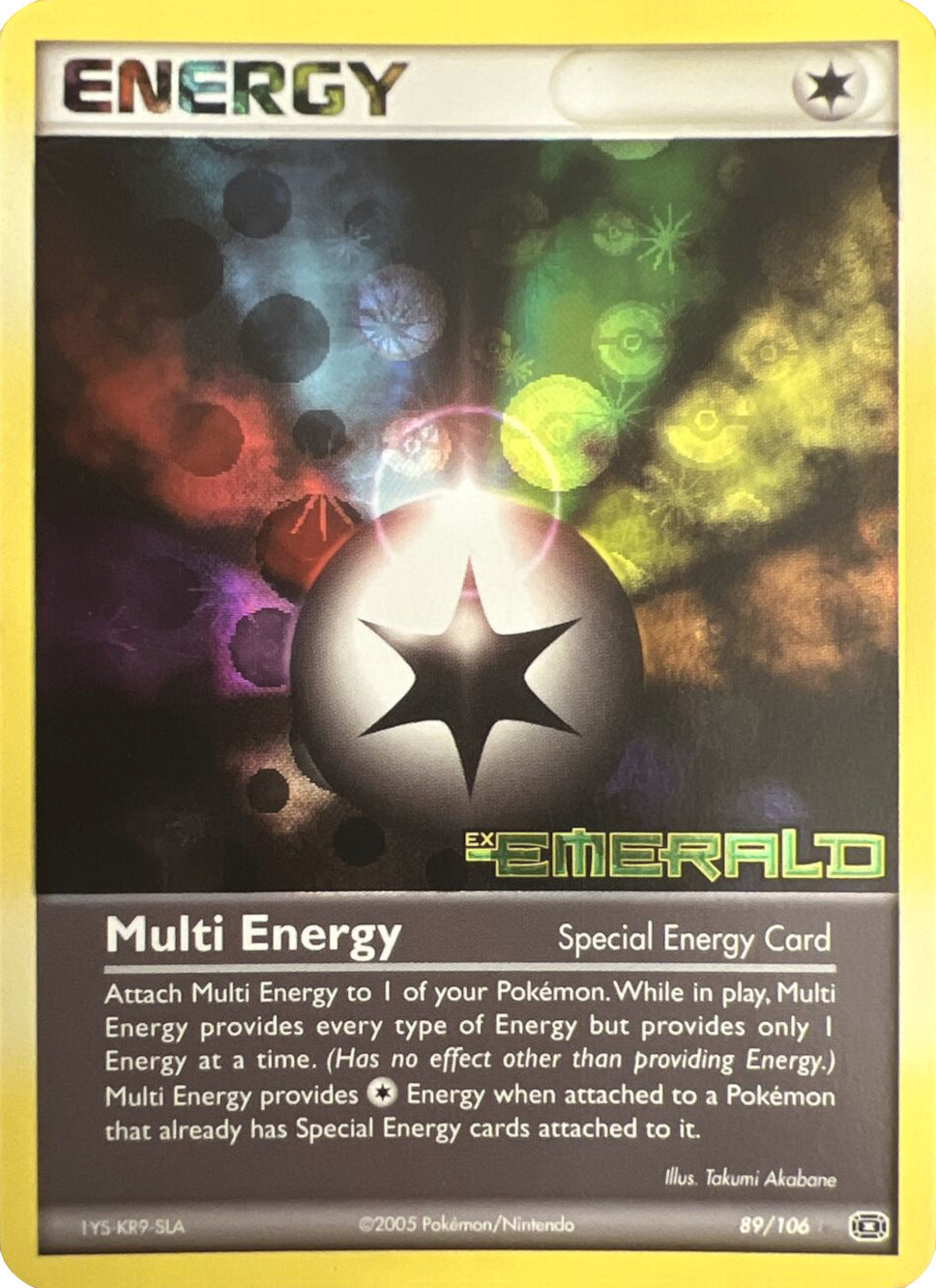 Multi Energy (89/106) (Stamped) [EX: Emerald] | Shuffle n Cut Hobbies & Games